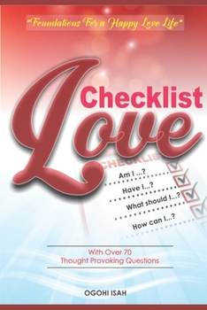 Paperback Love Checklist: Foundations for a Happy Love Life Book