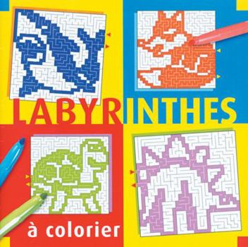 Paperback Labyrinthes à colorier [French] Book