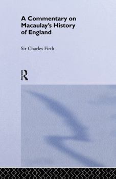 Paperback Commentary on Macaulay's History of England Book