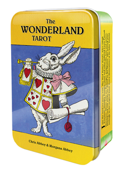Cards The Wonderland Tarot in a Tin Book