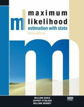 Paperback Maximum Likelihood Estimation with Stata, Third Edition Book