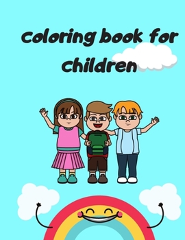 Paperback coloring book for children Book