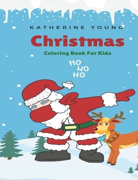 Paperback Christmas Coloring Book For Kids Book