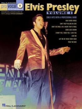 Paperback Elvis Presley - Volume 1: Pro Vocal Men's Edition Volume 10 Book