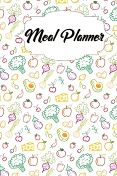 Paperback Meal Planner: Grocery List With Weekly Meal Planner Book