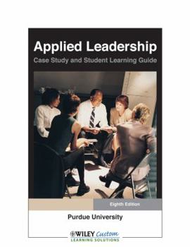 Paperback "Applied Leadership" Case Study and Student Learning [Unknown] Book