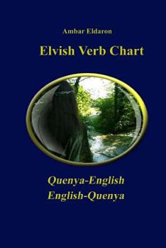Paperback Elvish Verb Chart - Quenya Book