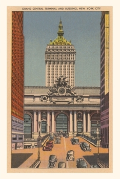Paperback Vintage Journal Grand Central Station, Exterior Book