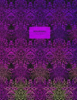 Paperback Pink Purple Journal (Diary, Notebook): XL 8.5 x 11, lined Book
