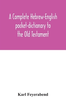 Paperback A complete Hebrew-English pocket-dictionary to the Old Testament Book