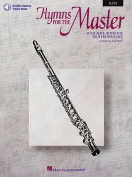 Paperback Hymns for the Master Flute - Book/Online Audio Book
