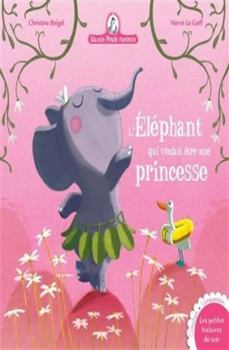 Hardcover Mamie Poule raconte - L'éléphant qui voulait être une princesse [French] Book