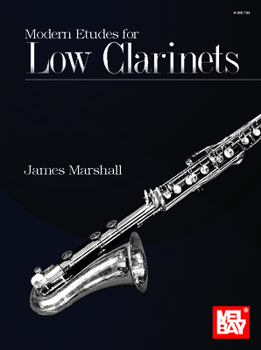 Paperback Modern Etudes for Low Clarinets Book