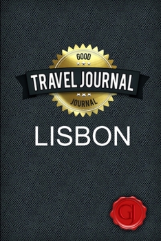 Paperback Travel Journal Lisbon Book