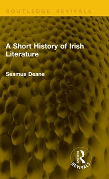 Hardcover A Short History of Irish Literature Book