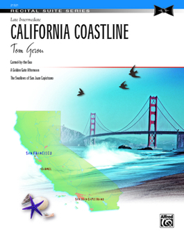 Paperback California Coastline: Sheet (Recital Suite Series) Book