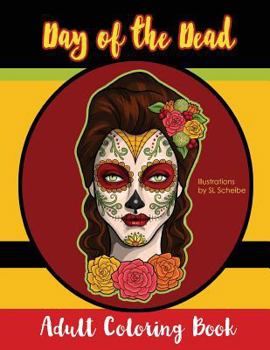 Paperback Day of the Dead: Adult Coloring Book