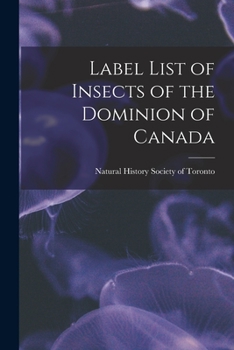 Label List of Insects of the Dominion of Canada