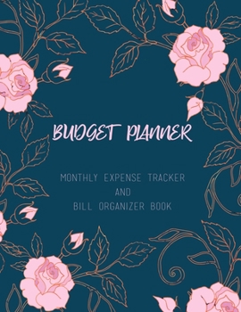 Budget Planner Monthly Expense Tracker and Bill Organizer Book