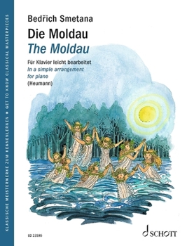 Paperback The Moldau Simple Arrangement for Piano Book