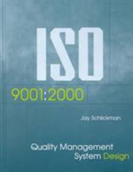 Hardcover ISO 9001: 2000 Quality Management System Design Book