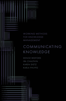 Hardcover Communicating Knowledge Book