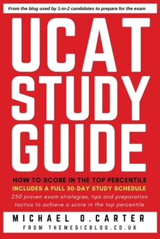 Paperback UCAT Study Guide: How to Score in the Top Percentile Book