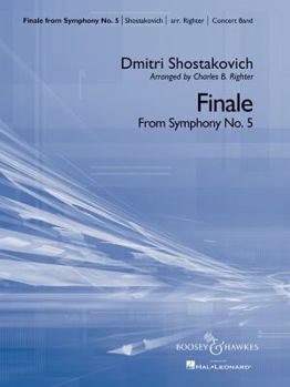 Paperback Finale from Symphony No. 5 : Concert Band Book