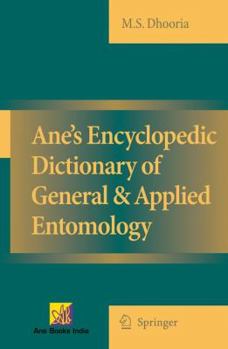 Paperback Ane's Encyclopedic Dictionary of General & Applied Entomology Book