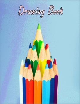 Drawing Book: 100 Blank Pages, 8.5 x 11, Draw Pad for Sketching, Doodling and Painting