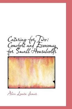 Paperback Catering for Two: Comfort and Economy for Small Households Book