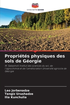 Paperback Propriétés physiques des sols de Géorgie [French] Book