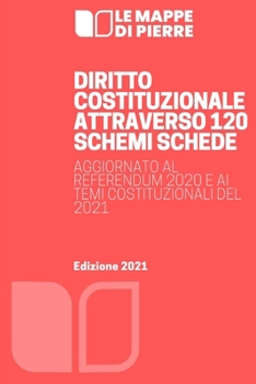 Paperback Diritto Costituzionale Attraverso 120 Schemi Schede: Aggiornato al Referendum 2020 e ai temi costituzionali del 2021 [Italian] Book