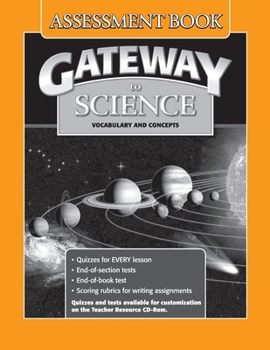 Paperback Gateway to Science: Assessment Book
