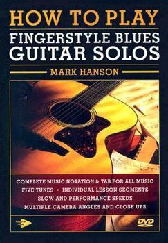 DVD How to Play Fingerstyle Blues Guitar Solos Book