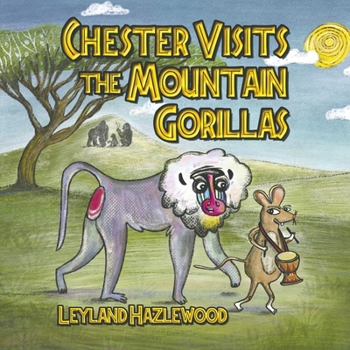 Paperback Chester Visits the Mountain Gorillas [Large Print] Book