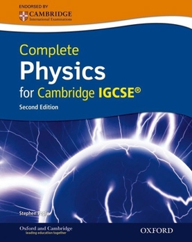 Paperback Complete Physics for Cambridge Igcserg (Second Edition) [With CDROM] Book