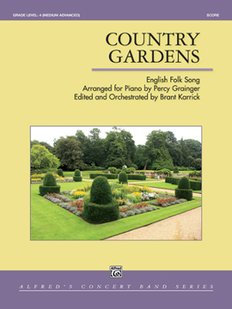 Paperback Country Gardens: Conductor Score Book