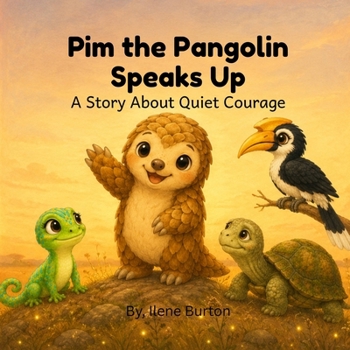 Paperback Pim the Pangolin Speaks Up: A Story About Quiet Courage Book