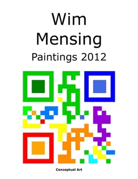 Paperback Wim Mensing Paintings 2012 Book