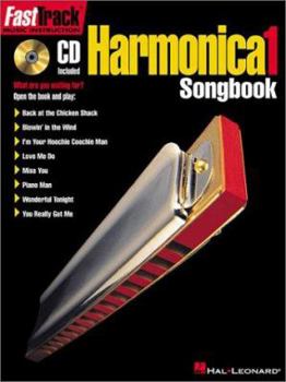 Paperback Fasttrack Harmonica Songbook - Level 1 Book/Online Audio [With CD (Audio)] Book