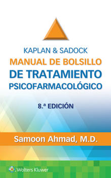 Paperback Kaplan & Sadock. Manual de Bolsillo de Tratamiento Psicofarmacológico [Spanish] Book