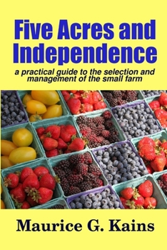 Paperback Five Acres and Independence Book