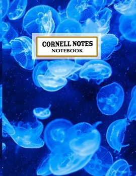 Cornell Notes Notebook: Pretty blue color Cornell Note Paper Notebook. Cute Girly Large College Ruled Medium Lined Journal Note Taking System for ... pages large(8.5x11)inches