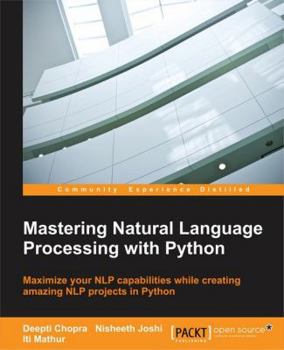 Paperback Mastering Natural Language Processing with Python Book