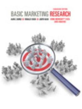 Paperback Basic Marketing Research Using Microsoft Excel Data Analysis - Canadian Edition Book