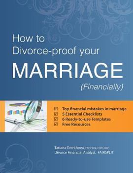 Paperback How To Divorce-Proof Your Marriage. Financially. Book
