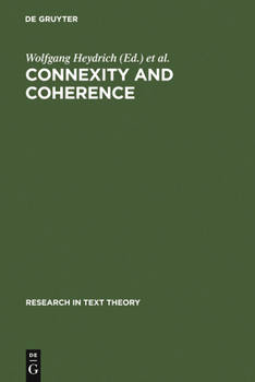 Hardcover Connexity and Coherence Book