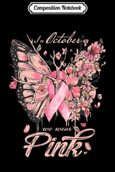 Composition Notebook: Butterfly Heart Ribbon Diabetes Awareness