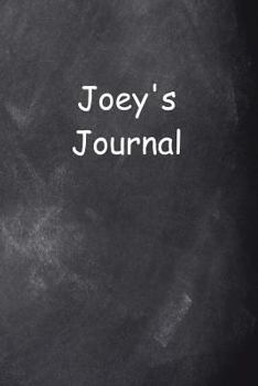 Joey Personalized Name Journal Custom Name Gift Idea Joey: (Notebook, Diary, Blank Book)